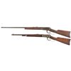 Image 2 : Two Winchester Lever Action Long Arms with Special Order Features -A) Winchester Model 1894 Rifle wi