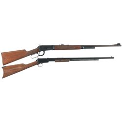 Two Winchester Rifles -A) Winchester Model 1894 Lever Action Rifle