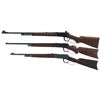 Image 2 : Three Winchester Lever Action Rifles -A) Winchester Model 64A Rifle