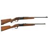 Image 1 : Two Savage Model 99 Lever Action Rifles -A) Savage Model 99 Rifle with Factory Letter