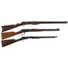 Image 1 : Three Long Guns -A) Colt Lightning Medium Frame Slide Action Rifle