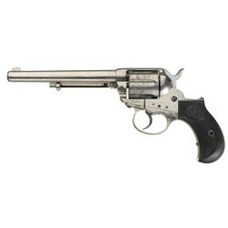 Colt Model 1877 Etched Panel Thunderer Double Action Revolver