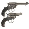 Image 2 : Collector's Lot of Two Colt Model 1877 Double Action Revolvers -A) Colt Model 1877 Lightning Revolve