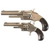 Image 1 : Collector's Lot of Two Smith & Wesson Antique Spur Trigger Revolvers -A) Smith & Wesson Model 1 1/2 