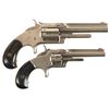 Image 2 : Collector's Lot of Two Smith & Wesson Antique Spur Trigger Revolvers -A) Smith & Wesson Model 1 1/2 