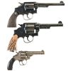 Image 2 : Collector's Lot of Three Smith & Wesson Double Action Revolvers -A) Smith & Wesson .38 Hand Ejector 