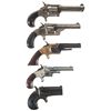 Image 1 : Five Antique Revolvers -A) Remington Smoot No. 3 Revolver