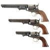 Image 2 : Collector's Lot of Three Colt Percussion Revolvers -A) Colt 1851 Navy Revolver