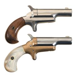 Two Colt Third Model Derringers -A) Colt Third Model Derringer