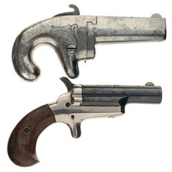 Collector's Lot of Two Colt Derringers -A) Colt First Model Derringer