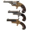 Image 2 : Collector's Lot of Three Colt Pocket Handguns -A) Colt Open Top Revolver