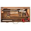 Image 1 : Cased Stevens Model 40 1/2 Single Shot Pocket Rifle with Matching Shoulder Stock and Accessories
