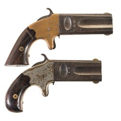 Two American Arms Co. Double Barrel Derringers -A) American Arms Derringer