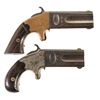 Image 1 : Two American Arms Co. Double Barrel Derringers -A) American Arms Derringer