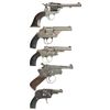Image 3 : Five Handguns and Walking Sticks -A) Savage Model 101 Single Shot Pistol