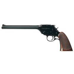 Very Early Harrington & Richardson .22 U.S.R.A./Model 195 Single Shot Match Target Pistol Serial Num
