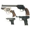 Image 1 : Collector's Lot of Four Harrington & Richardson Handguns -A) Harrington & Richardson .22 U.S.R.A./Mo