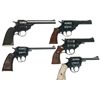 Image 2 : Collector's Lot of Five Harrington & Richardson Revolvers -A) Harrington & Richardson Sportsman Targ