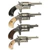 Image 2 : Collector's Lot of Four Iver Johnson Spur Trigger Revolvers -A) Iver Johnson Favorite No. Revolver