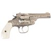 Image 3 : Engraved Iver Johnson Top Break Revolver with Swift Marking and Pearl Grips