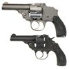 Image 1 : Collector's Lot of Two Iver Johnson Double Action Revolvers -A) Iver Johnson Experimental Revolver