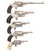 Image 2 : Collector's Lot of Five Iver Johnson Spur Trigger Revolvers -A) Iver Johnson Encoure Revolver with L