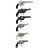 Image 2 : Collector's Lot of Six Iver Johnson Double Action Revolvers -A) Iver Johnson Safety Automatic Revolv