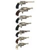 Image 2 : Collector's Lot of Seven Antique Iver Johnson Spur Trigger Revolvers -A) Iver Johnson Defender Revol