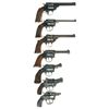 Image 2 : Collector's Lot of Six Iver Johnson Revolvers with One Starter Pistol -A) Iver Johnson Model 855 Sin