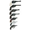 Image 2 : Collector's Lot of Six Iver Johnson Revolvers and One Starter Pistol -A) Iver Johnson Model 66 Doubl