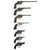Image 2 : Collector's Lot of Six Iver Johnson Revolvers with One Starter Pistol -A) Iver Johnson Model Target 