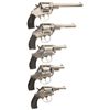 Image 2 : Collector's Lot of Five Iver Johnson Double Action Revolvers -A) Iver Johnson Ajax Army Revolver