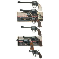 Collector's Lot of Seven Iver Johnson Revolvers -A) Iver Johnson Target Model 57A Revolver