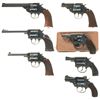 Image 1 : Collector's Lot of Seven Iver Johnson Double Action Revolvers -A) Iver Johnson 22 Supershot Sealed E