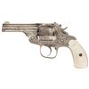 Image 1 : Engraved Iver Johnson Top Break Revolver with Swift Marking and Pearl Grips