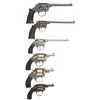 Image 2 : Six Double Action Revolvers -A) Iver Johnson Model 1900 Target Revolver