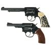 Image 1 : Collector's Lot of Two Iver Johnson Double Action Revolvers -A) Iver Johnson Model 50A Sidewinder Ri