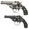 Image 1 : Collector's Lot of Two Iver Johnson Double Action Revolvers -A) Iver Johnson Safety Automatic Cutawa