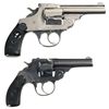 Image 2 : Collector's Lot of Two Iver Johnson Double Action Revolvers -A) Iver Johnson Safety Automatic Cutawa