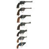 Image 2 : Collector's Lot of Seven Iver Johnson Double Action Revolvers -A) Iver Johnson Target Model 55A Revo