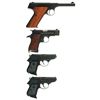 Image 2 : Collector's Lot of Four Iver Johnson Semi-Automatic Pistols -A) Iver Johnson Trailsman Single Action