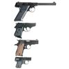 Image 2 : Collector's Lot of Four Iver Johnson Semi-Automatic Pistols -A) Iver Johnson Trailsman Single Action