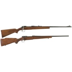 Two American Bolt Action Rifles -A) Remington Model 721 Rifle