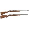 Image 1 : Two American Bolt Action Rifles -A) Remington Model 721 Rifle