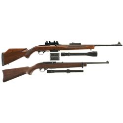 Two Long Guns -A) Winchester Model 100 Semi-Automatic Rifle
