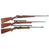 Image 1 : Collector's Lot of Three Winchester Bolt Action Rifles -A) Winchester Model 54 Rifle