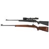Image 2 : Two Bolt Action Rifles with Scopes -A) Browning A-Bolt Rifle