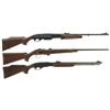 Image 1 : Three Remington Rifles -A) Remington Model 7600 Slide Action Rifle