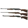Image 2 : Three Remington Rifles -A) Remington Model 7600 Slide Action Rifle