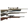 Image 1 : Three Sporting Rifles -A) Ruger M77 MK II Bolt Action Rifle with Leupold Scope